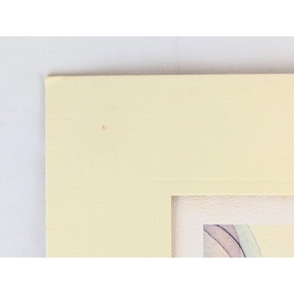 Pair of Limited Edition 1981 Jody Bergsma Lithographs Signed Vintage Cottagecore - Picture 10 of 10